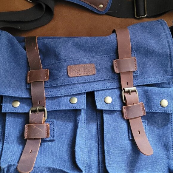 New Denim Laptop Courier Bag - Picture 4 of 4